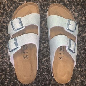 WASHED METALLIC BIRKENSTOCK